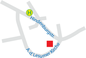 Karte Lesum